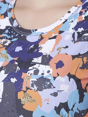 graphic print shift dress - 17750113 - Standard Image - 4