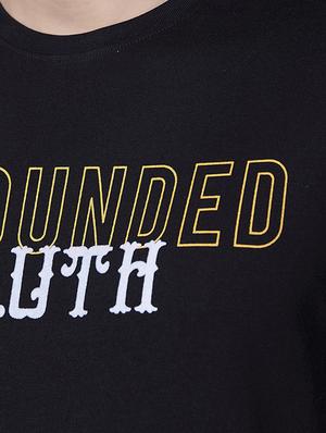 black printed t-shirt - 17750389 - Standard Image - 4