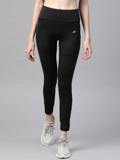 black polyester leggings - 17750646 - Standard Image - 1