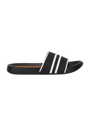 black slip on flip flops - 17750785 - Standard Image - 2