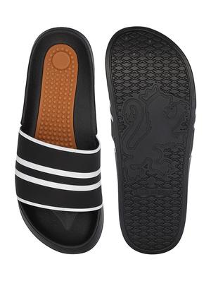 black slip on flip flops - 17750785 - Standard Image - 5