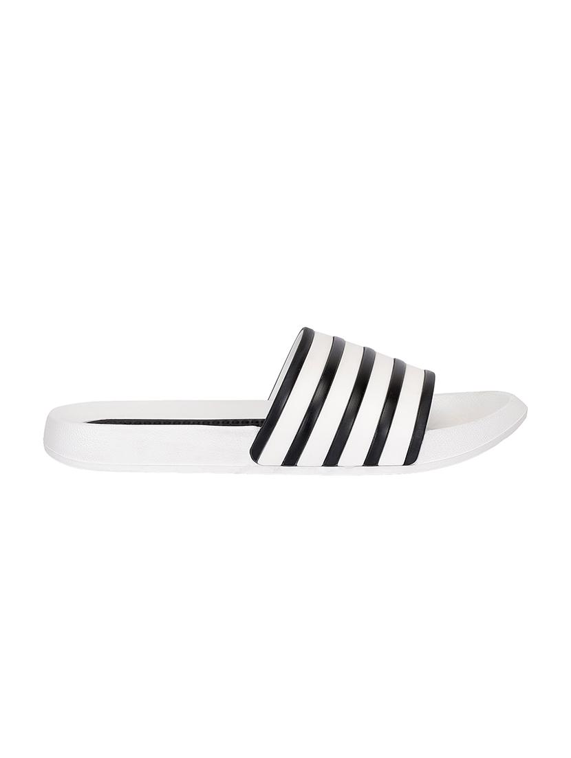 white pvc slip on flip flops - 17750789 - Zoom Image - 2