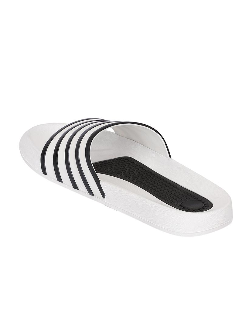 white pvc slip on flip flops - 17750789 - Zoom Image - 3