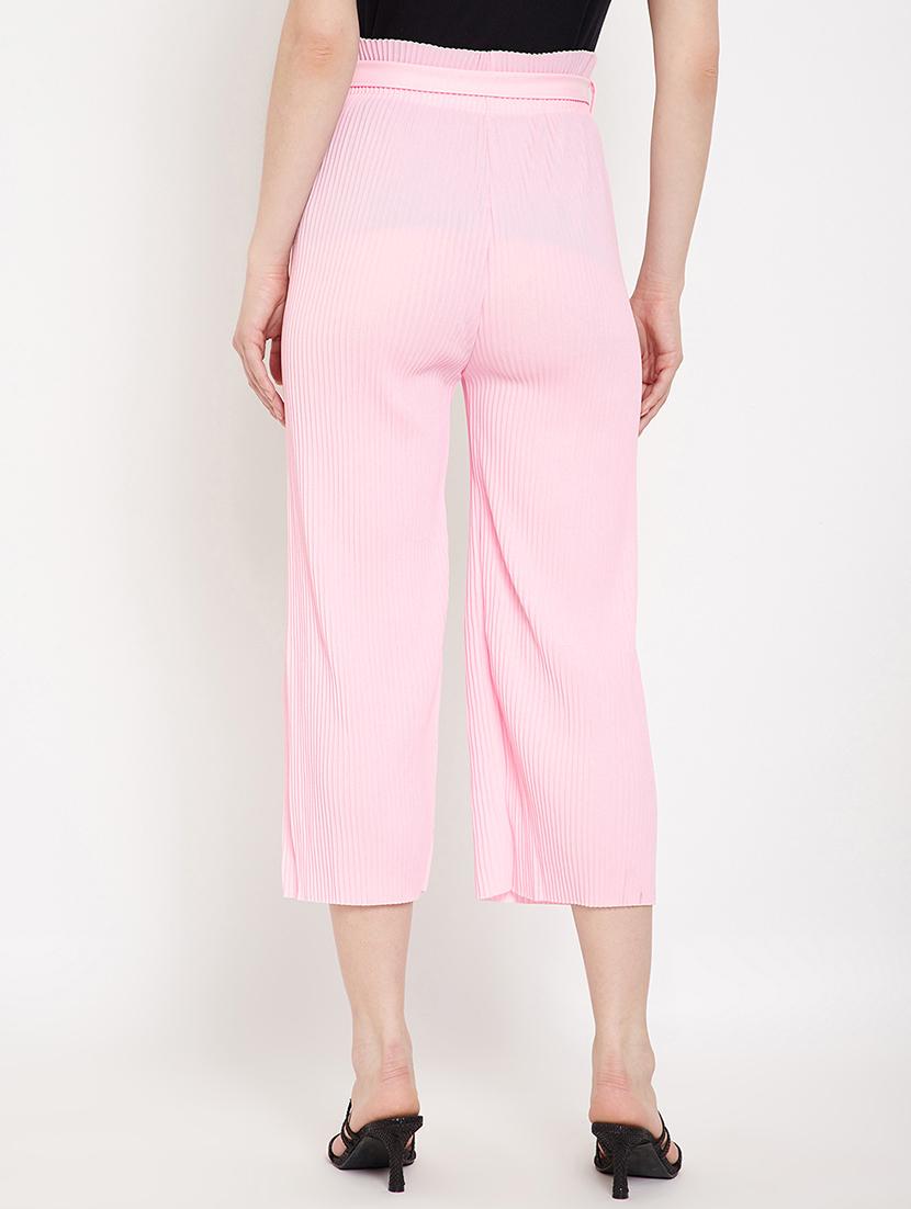 tie front relaxed fit palazzo - 17750798 - Zoom Image - 3