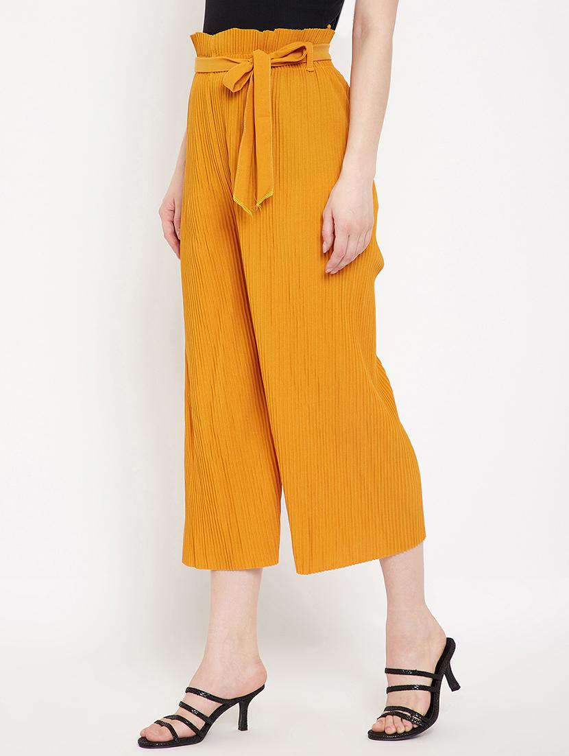 high rise relaxed fit palazzo - 17750800 - Zoom Image - 2
