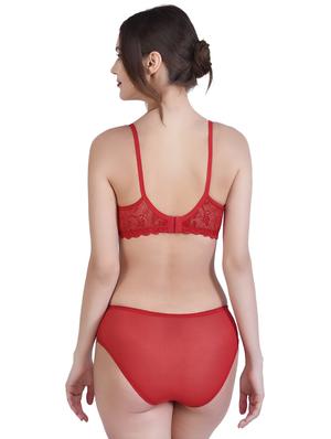 multi colored net bras and panty set - 17750809 - Standard Image - 7