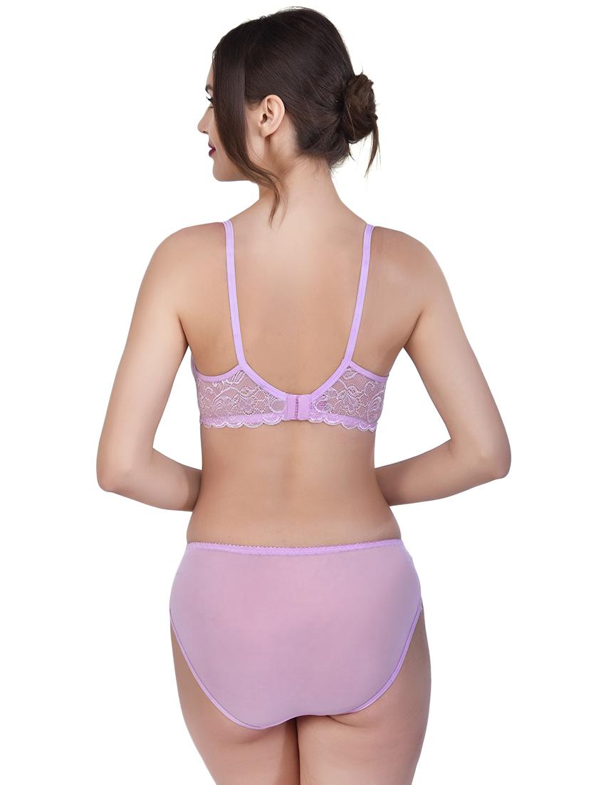 multi colored net bras and panty set - 17750809 - Zoom Image - 4