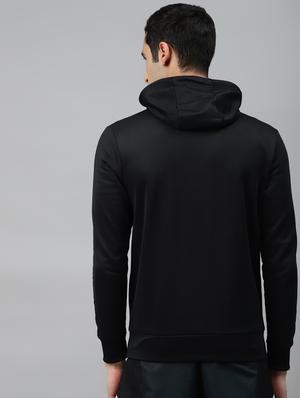 black solid casual jacket - 17750863 - Standard Image - 3