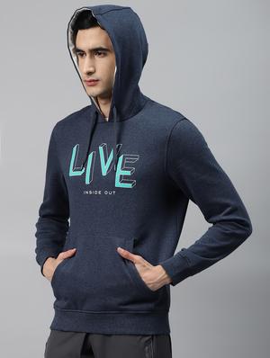 navy blue printed sweatshirt - 17750877 - Standard Image - 2
