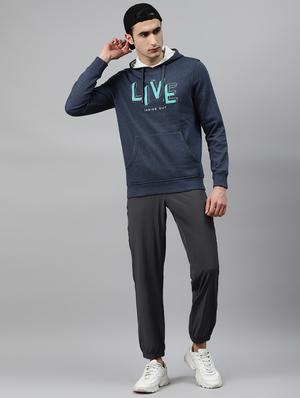 navy blue printed sweatshirt - 17750877 - Standard Image - 4