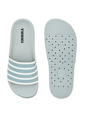 blue slip on flip flops - 17750937 - Standard Image - 4