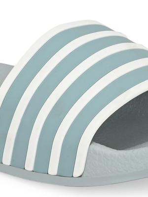 blue slip on flip flops - 17750937 - Standard Image - 6