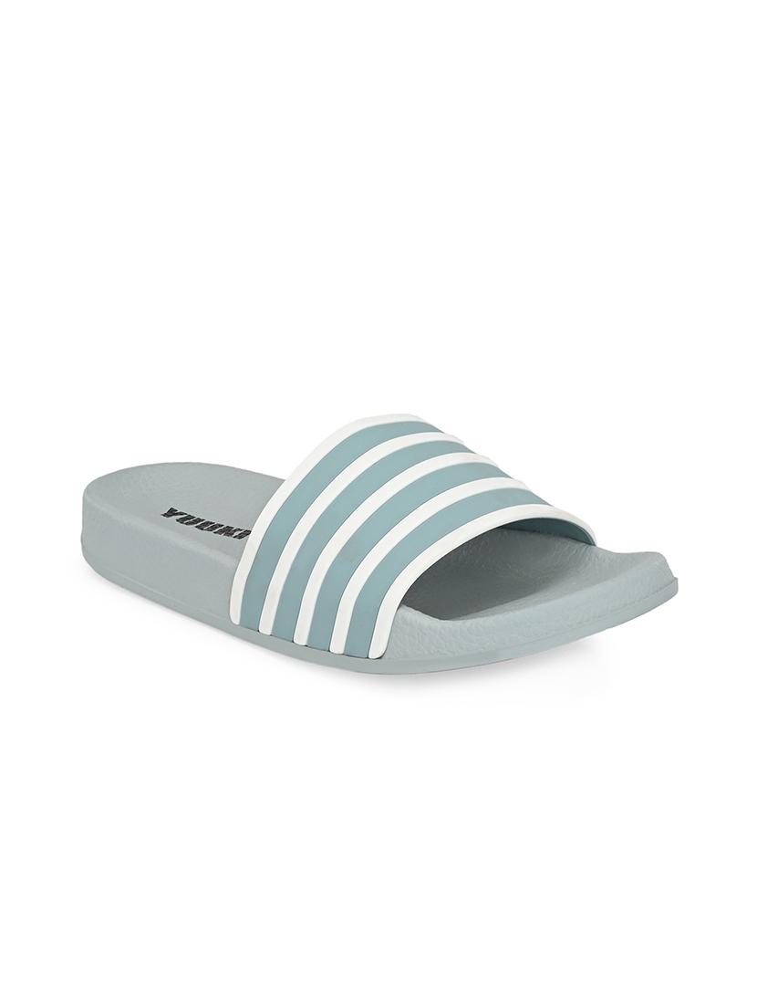 blue slip on flip flops - 17750937 - Zoom Image - 1