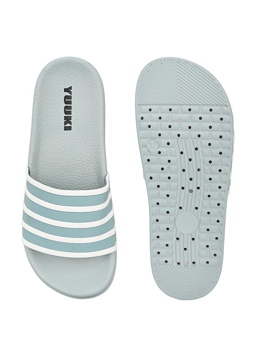 blue slip on flip flops - 17750937 - Zoom Image - 4