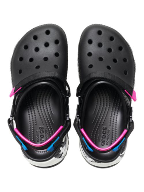 black back strap clogs - 17751661 - Standard Image - 1