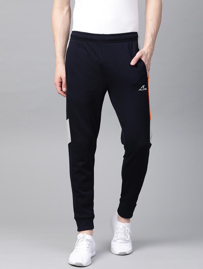 navy blue side taped jogger - 17751773 - Zoom Image - 1