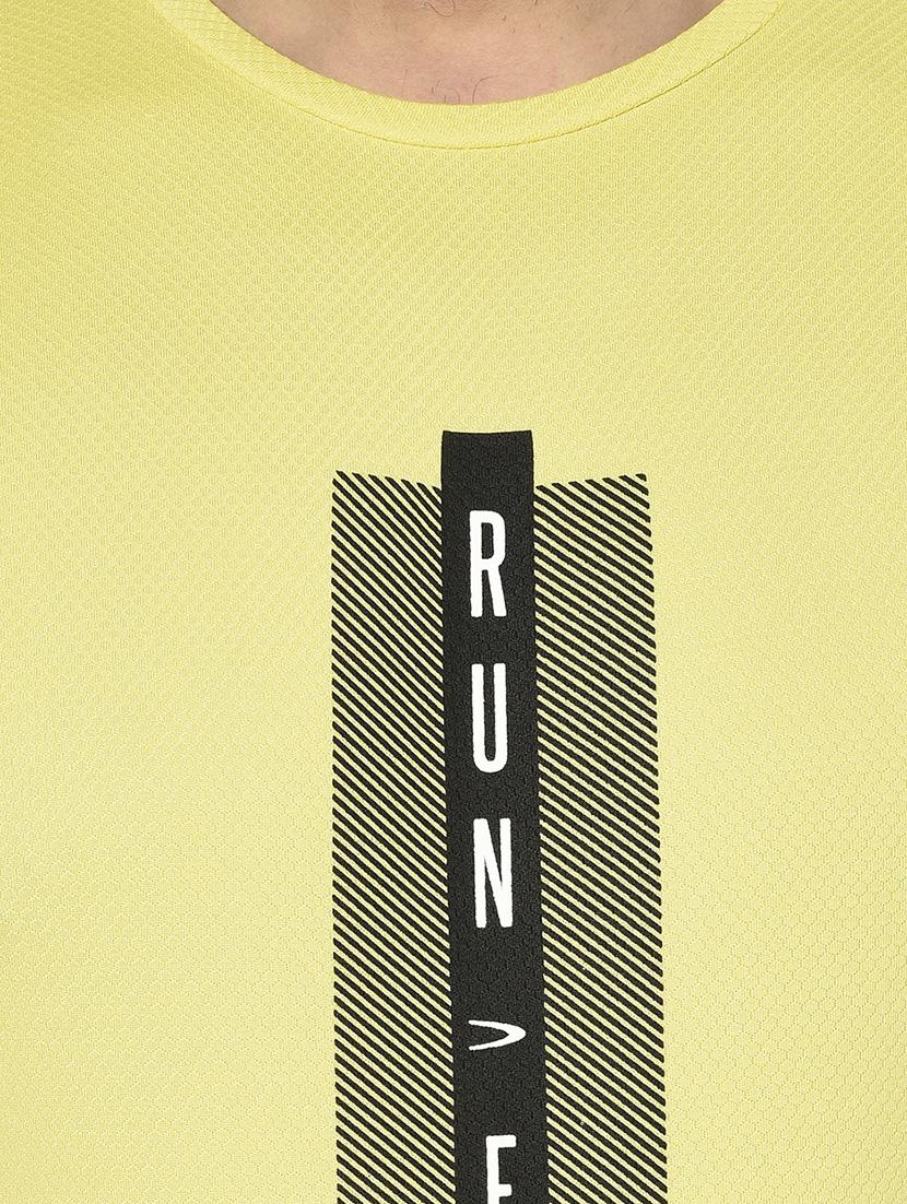 yellow typographic t-shirt - 17752029 - Zoom Image - 5