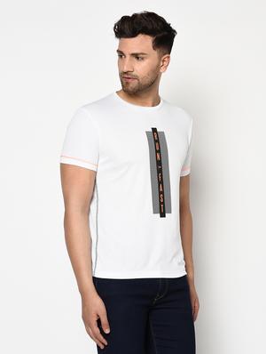 white printed t-shirt - 17752063 - Standard Image - 2
