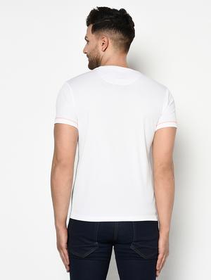 white printed t-shirt - 17752063 - Standard Image - 3