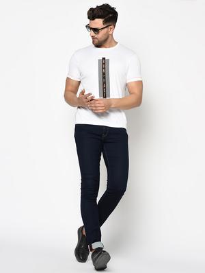white printed t-shirt - 17752063 - Standard Image - 4