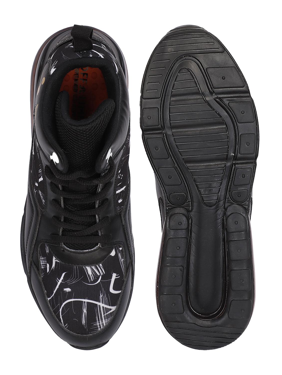 black synthetic sport shoes - 17752478 - Zoom Image - 5