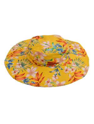 yellow linen hat - 17753010 - Standard Image - 4