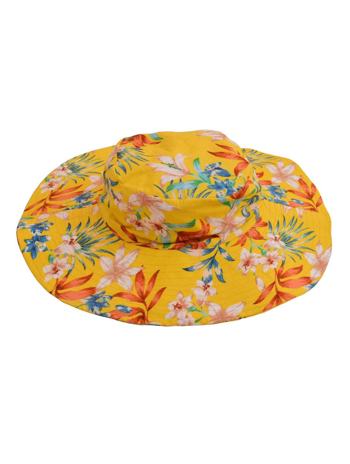 yellow linen hat - 17753010 - Zoom Image - 4