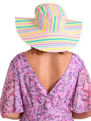 multi colored cotton hat - 17753015 - Standard Image - 3