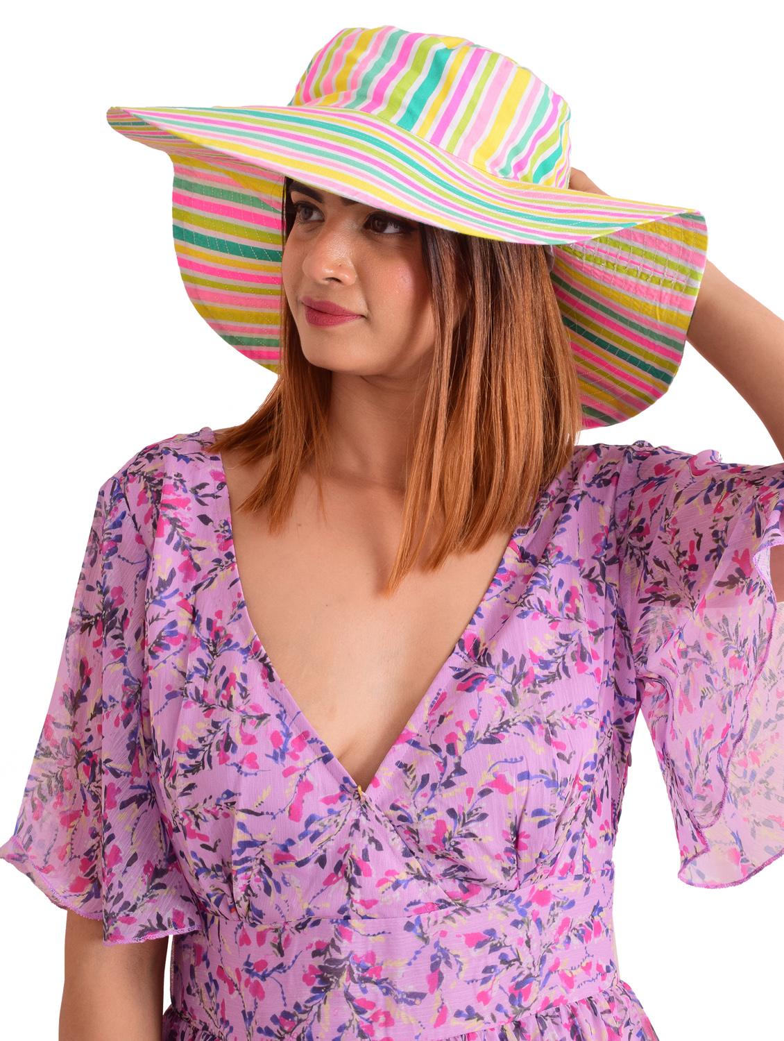 multi colored cotton hat - 17753015 - Zoom Image - 1