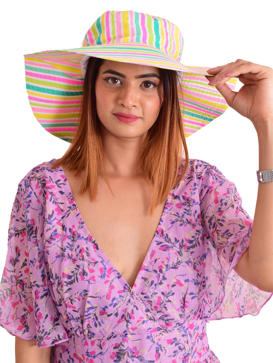 multi colored cotton hat - 17753015 - Zoom Image - 2