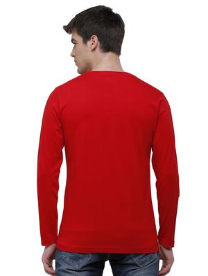 red solid t-shirt - 17753093 - Standard Image - 3
