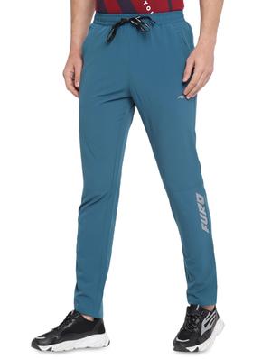 blue solid ankle length track pant - 17753333 - Standard Image - 2