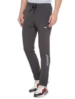 black solid ankle length track pant - 17753334 - Standard Image - 2