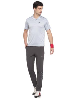 black solid ankle length track pant - 17753334 - Standard Image - 4
