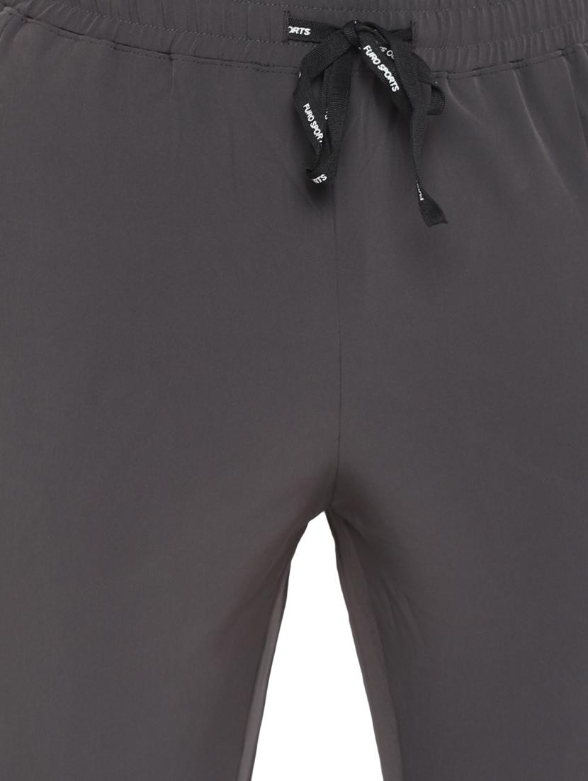 black solid ankle length track pant - 17753334 - Zoom Image - 5