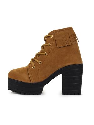 tan suede ankle boots - 17754120 - Standard Image - 2