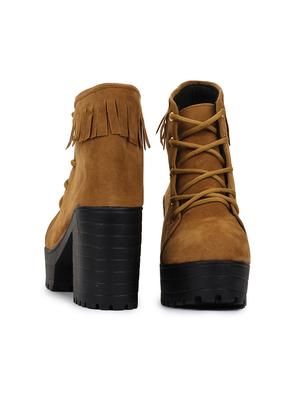 tan suede ankle boots - 17754120 - Standard Image - 3