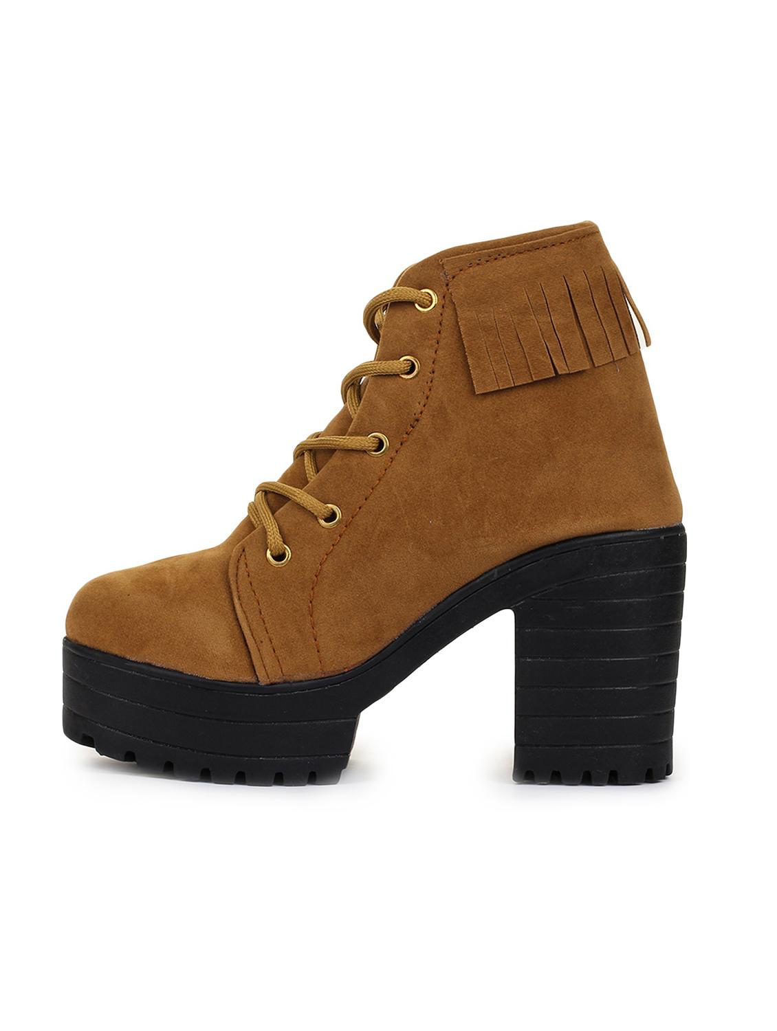 tan suede ankle boots - 17754120 - Zoom Image - 2
