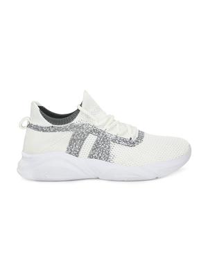 white mesh sport shoes - 17754166 - Standard Image - 2