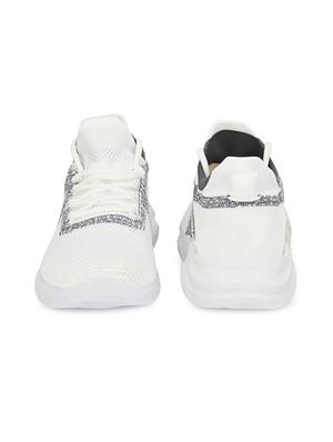 white mesh sport shoes - 17754166 - Standard Image - 3