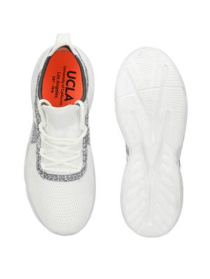 white mesh sport shoes - 17754166 - Standard Image - 4