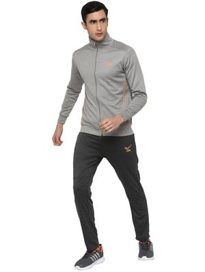 grey back print casual jacket - 17754614 - Standard Image - 4