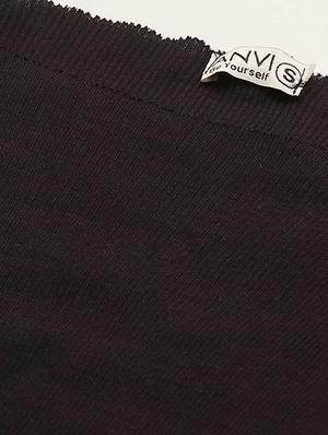 boat neck solid crop top - 17754732 - Standard Image - 4