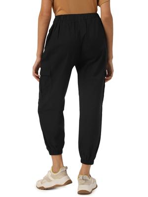 high rise cargo trousers - 17755014 - Standard Image - 3