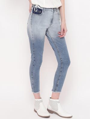 high rise ombre jeans - 17756059 - Standard Image - 2
