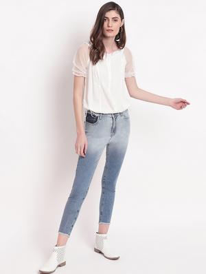 high rise ombre jeans - 17756059 - Standard Image - 4