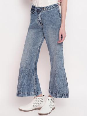 high rise bell bottom jeans - 17756060 - Standard Image - 2