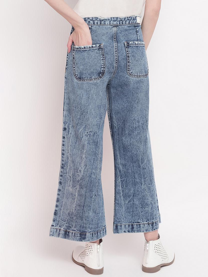 high rise bell bottom jeans - 17756060 - Zoom Image - 3