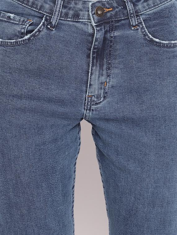 frayed hem bootcut jeans - 17756061 - Zoom Image - 5