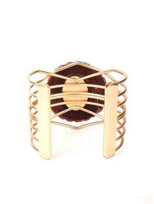 blue metal bangles bracelet - 17756066 - Standard Image - 4